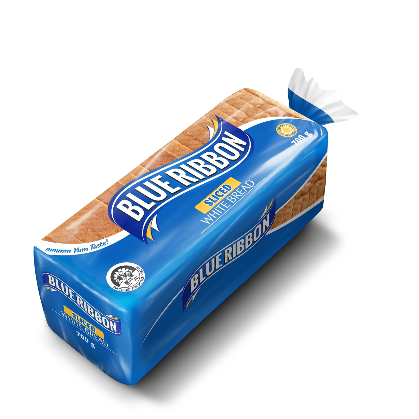 0006687 blue ribbon sliced white bread 700g